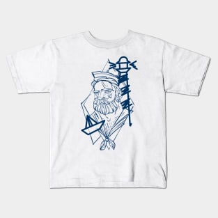 sketch sailor Kids T-Shirt